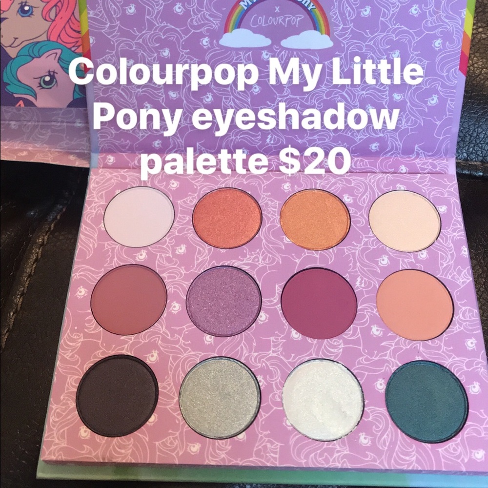 Colourpop My Little Pony Eyeshadow Palette